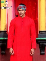 Regular Fit Long Panjabi for Men